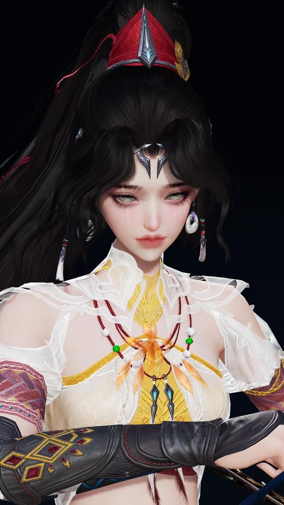 图片[2]-剑三成女捏脸 橘子-不斩 魔改-云间