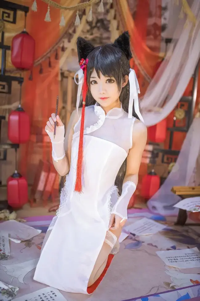 碧蓝航线爱宕同人旗袍～
