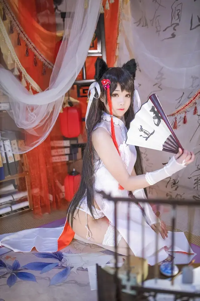 碧蓝航线爱宕同人旗袍～