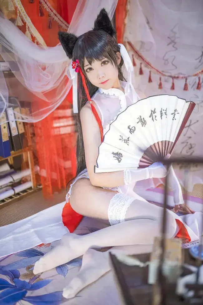 碧蓝航线爱宕同人旗袍～