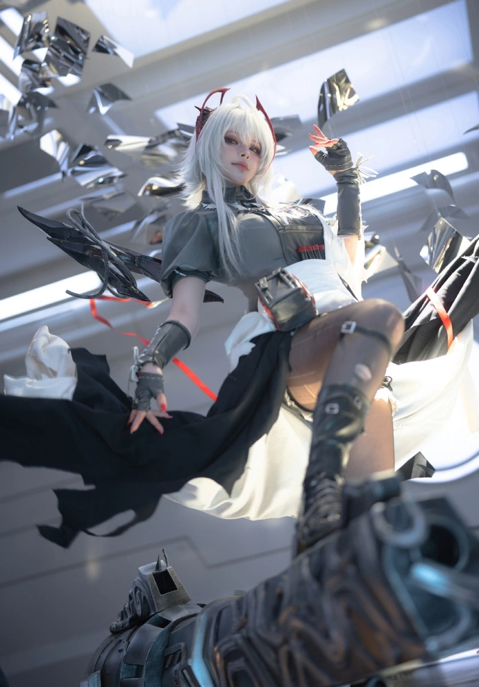 明日方舟“维什戴尔”，来摧毁你们疯狂的源石计划了。