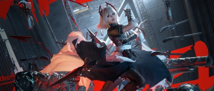 明日方舟“维什戴尔”，来摧毁你们疯狂的源石计划了。