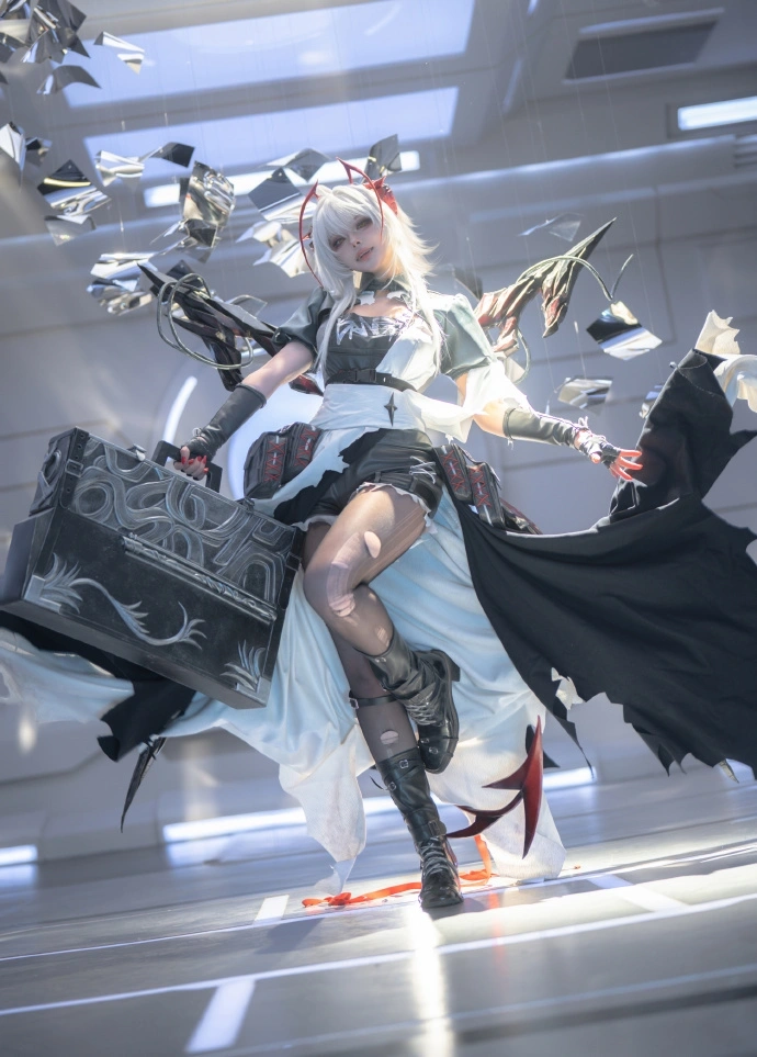 明日方舟“维什戴尔”，来摧毁你们疯狂的源石计划了。