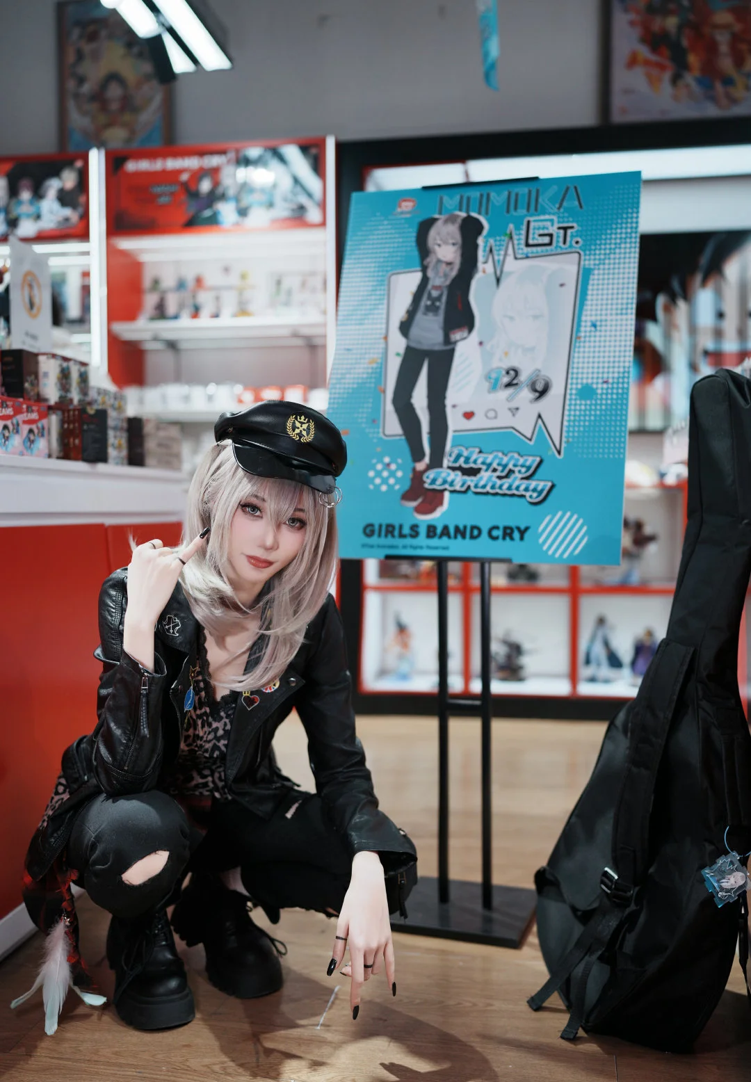 《少女乐队的呐喊》河原木桃香cosplay