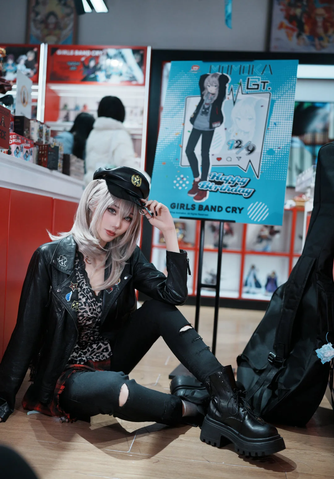 《少女乐队的呐喊》河原木桃香cosplay