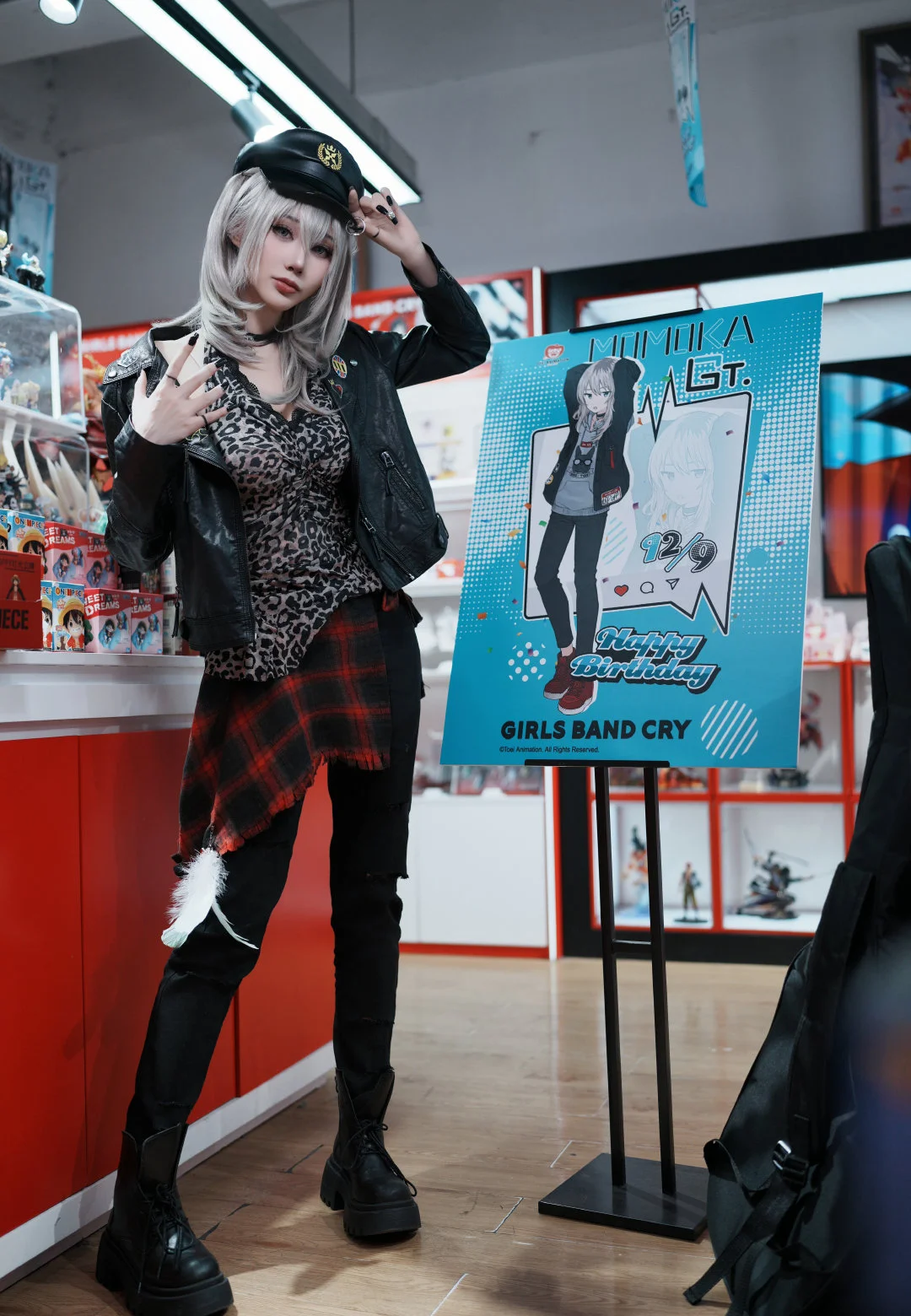 《少女乐队的呐喊》河原木桃香cosplay