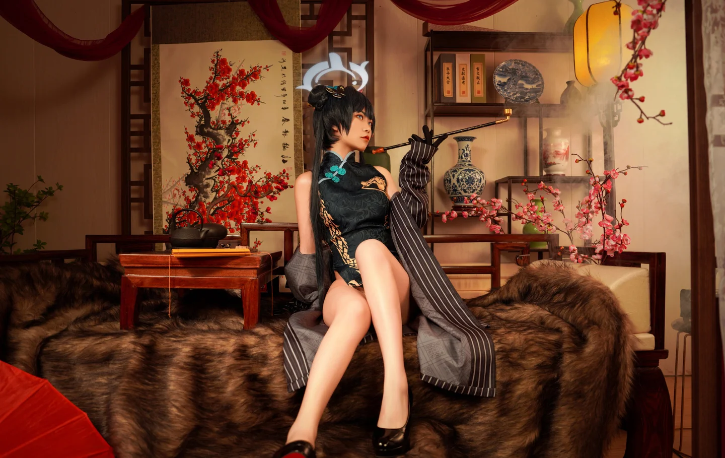 《蔚蓝档案》妃咲cosplay