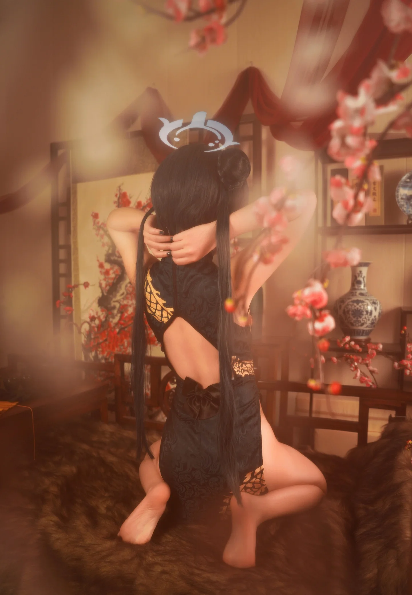 《蔚蓝档案》妃咲cosplay