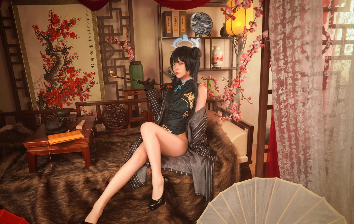 《蔚蓝档案》妃咲cosplay