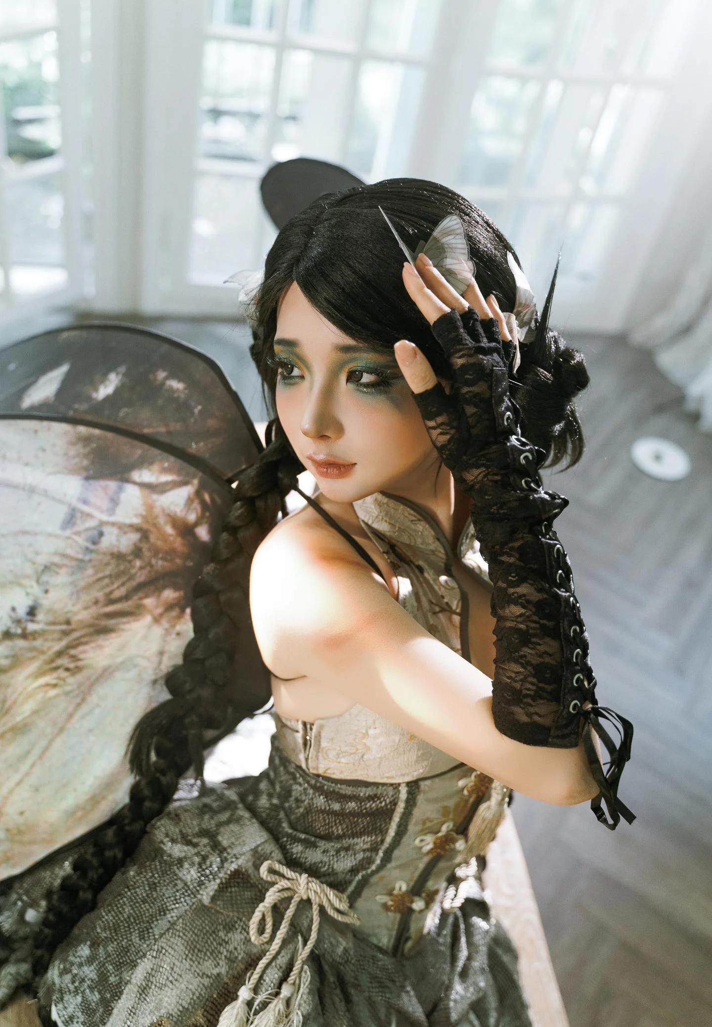 《枯叶蝶》少女写真
