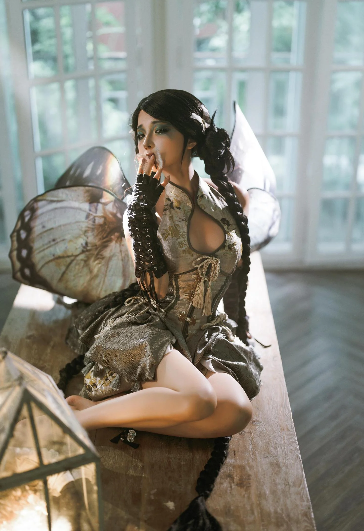 《枯叶蝶》少女写真