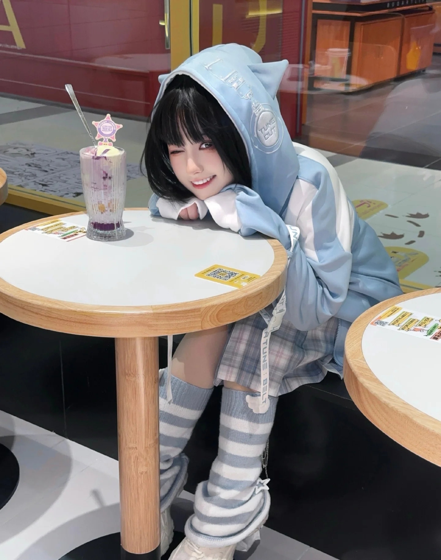 超话冬日约 绘次元艺术家 写真