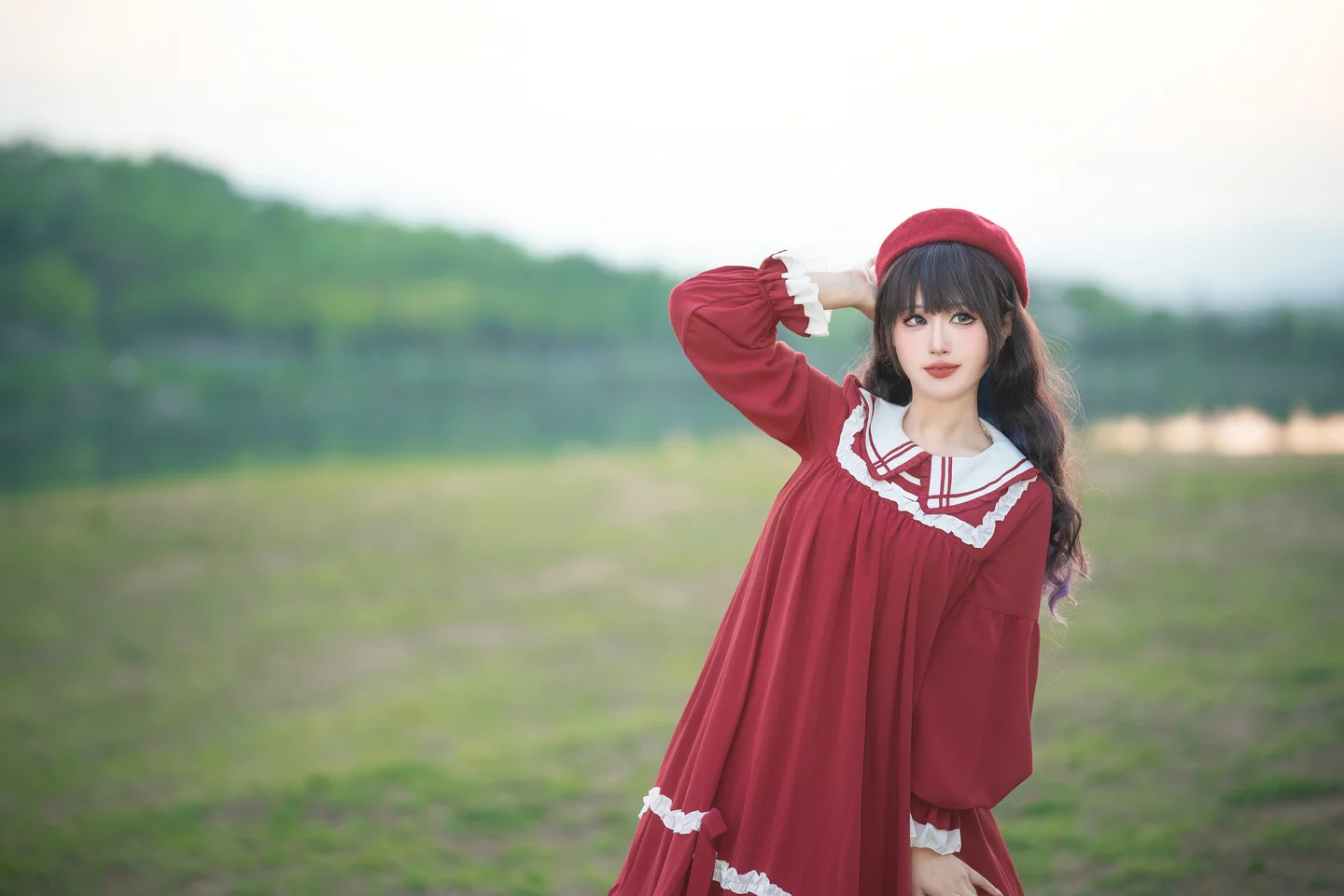 红裙摆&草原  澪绫的lolita私影~ 桃乐丝