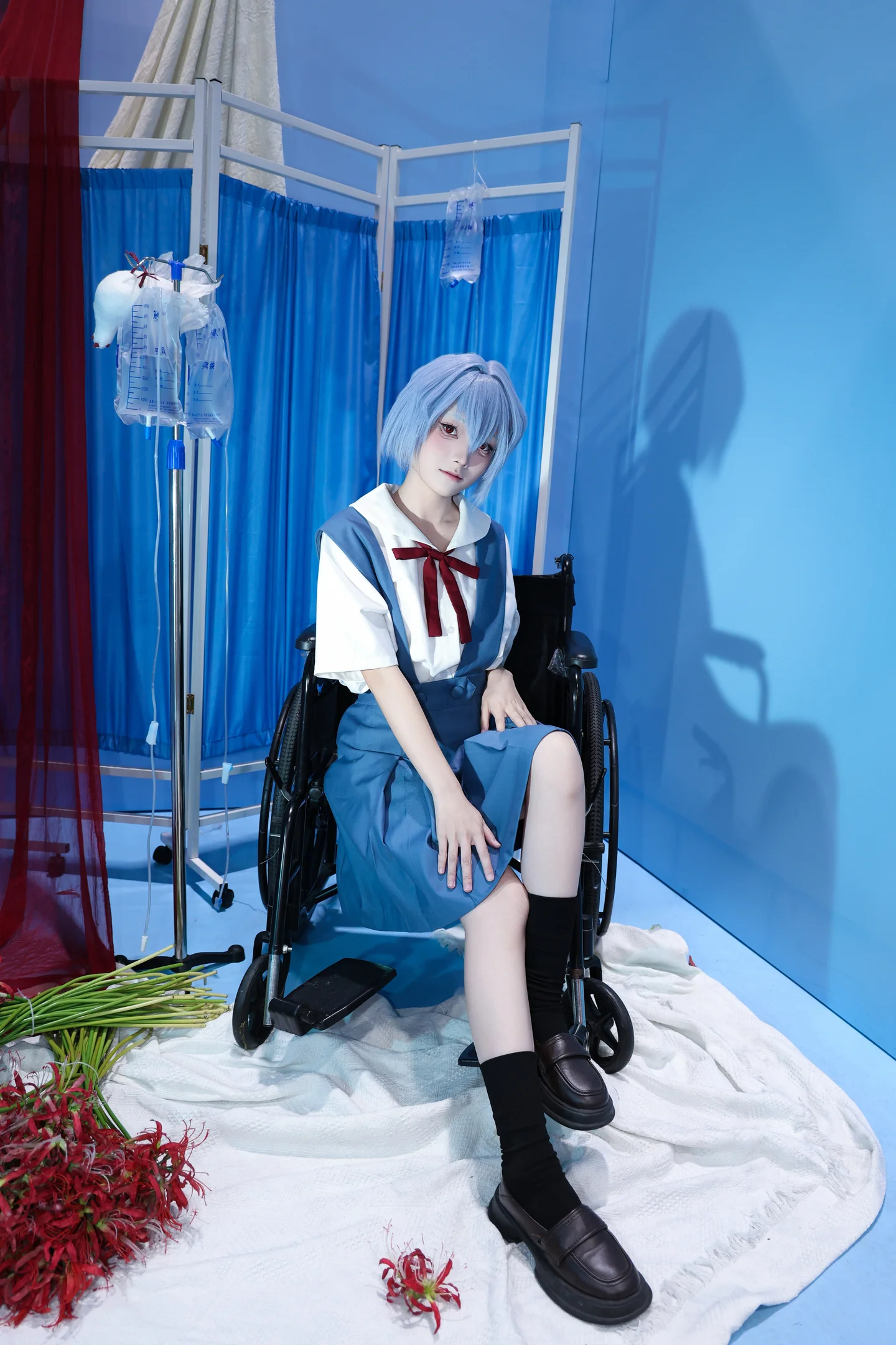 《新世纪福音战士》凌波丽cosplay