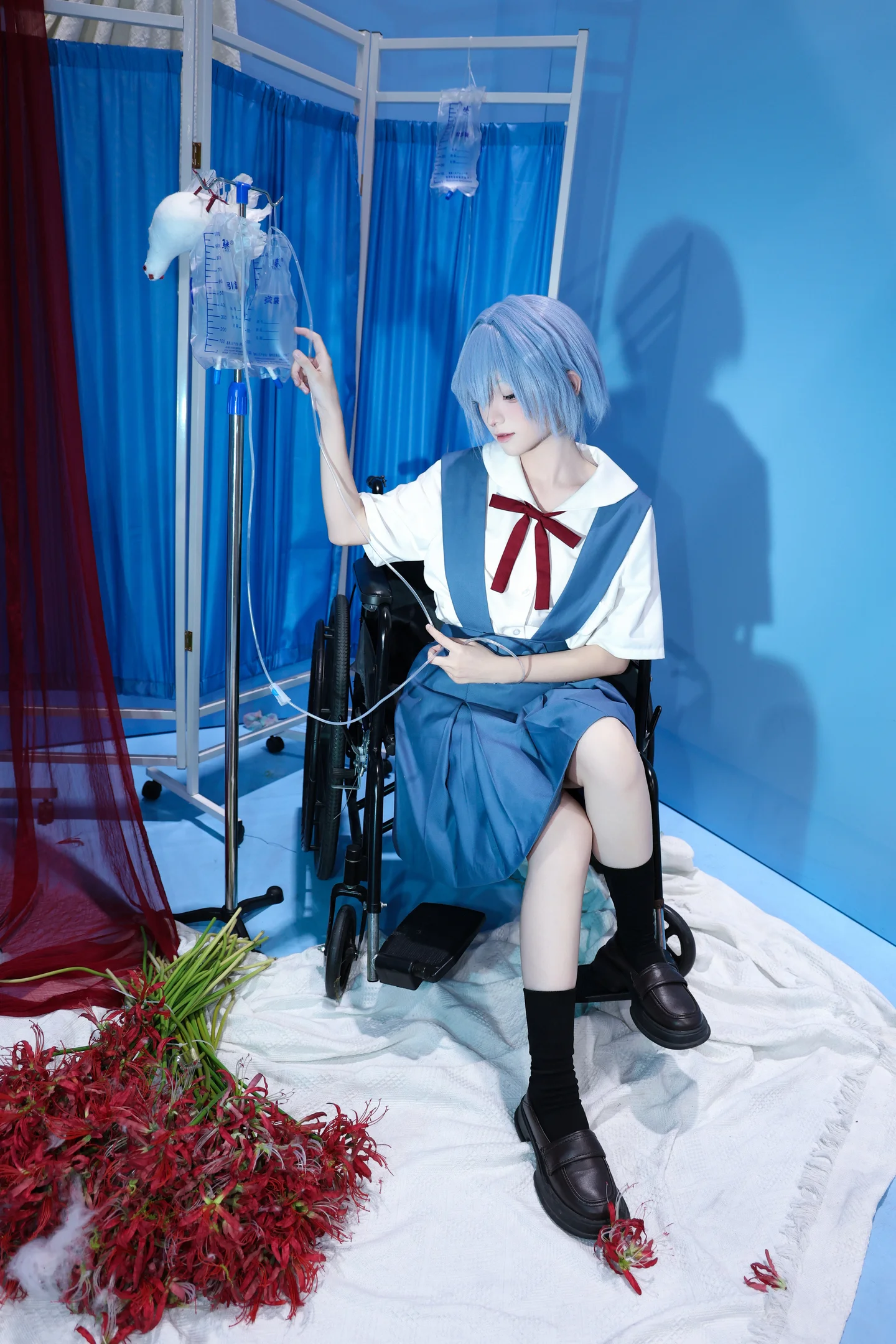 《新世纪福音战士》凌波丽cosplay