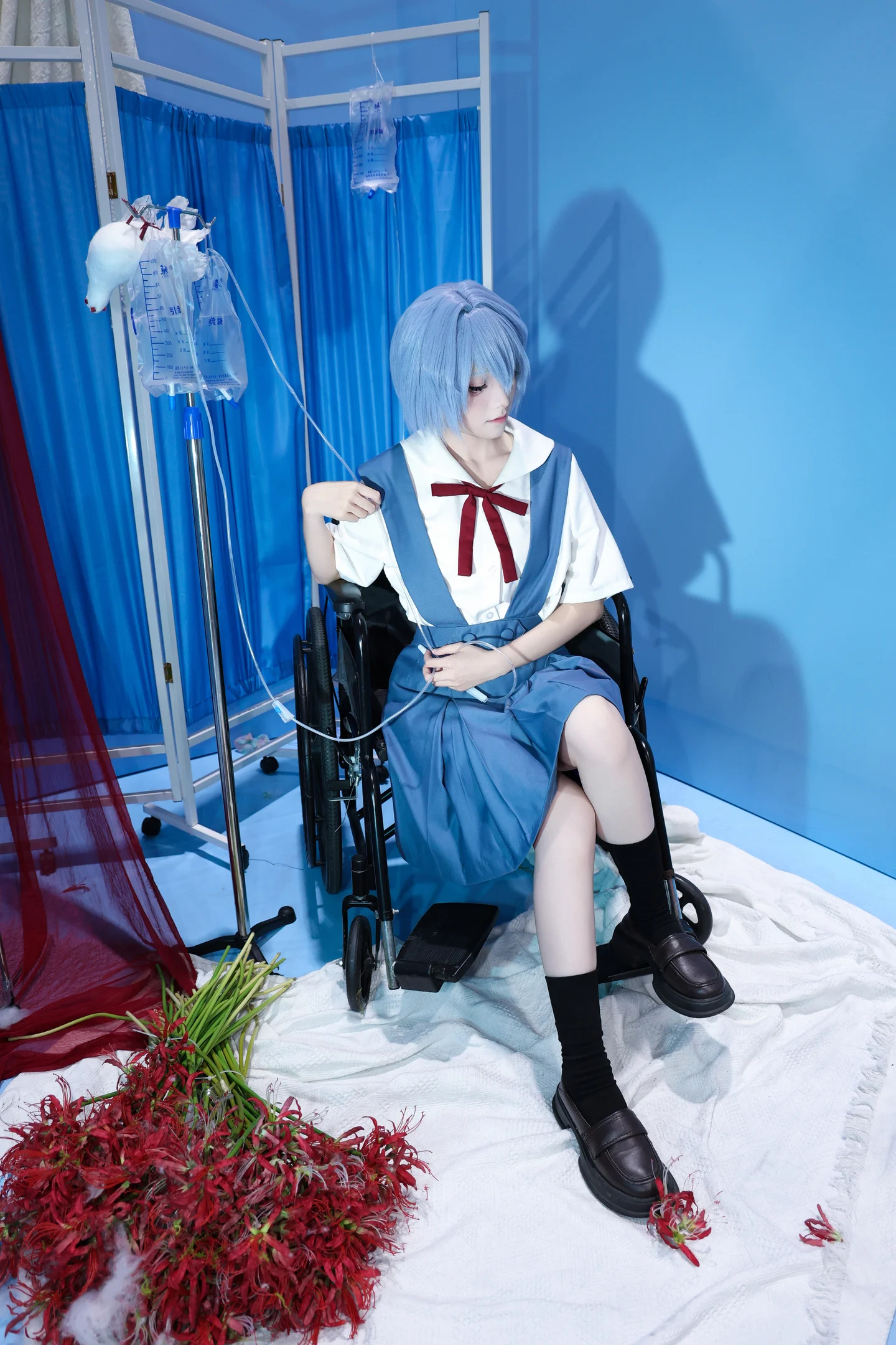 《新世纪福音战士》凌波丽cosplay