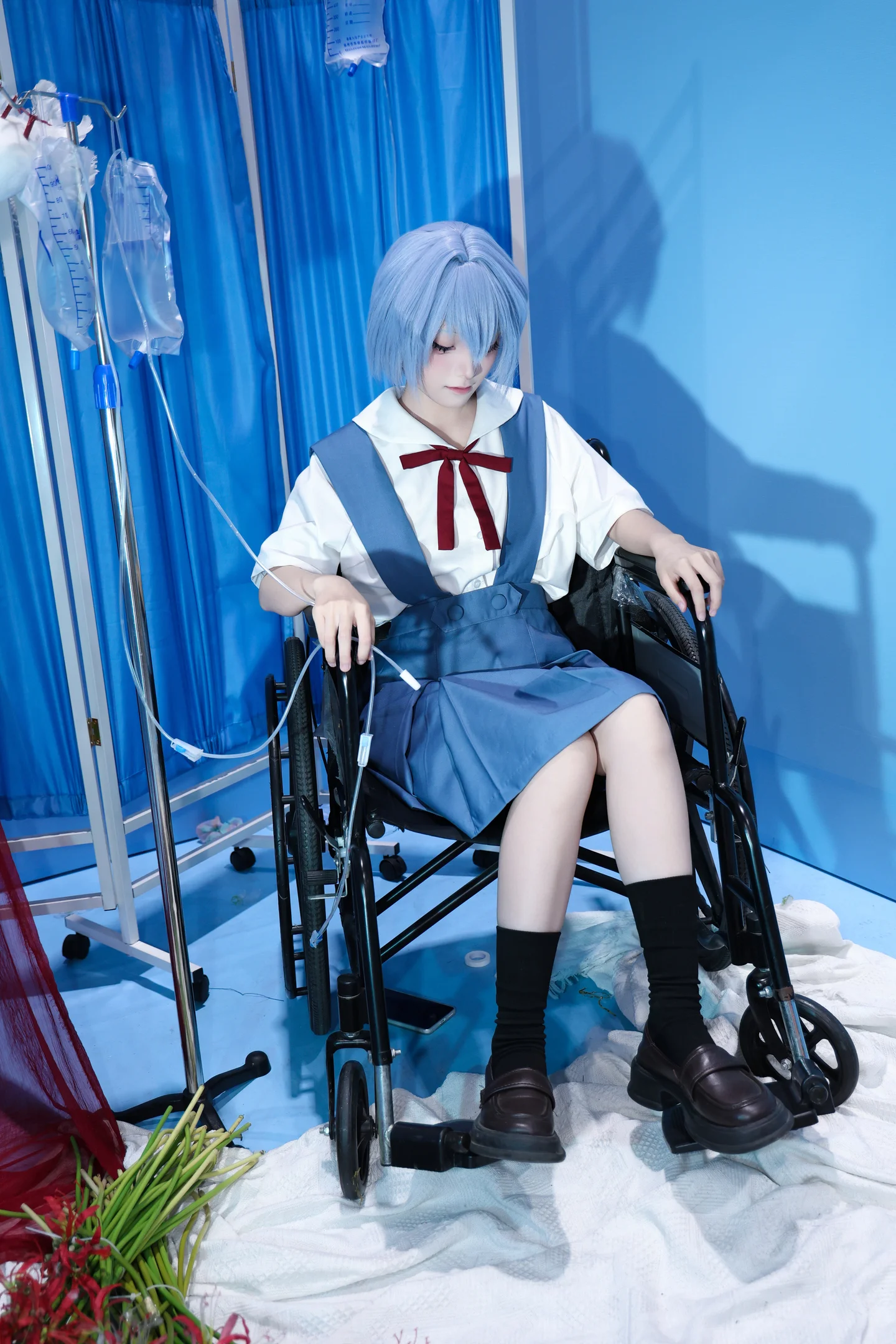 《新世纪福音战士》凌波丽cosplay