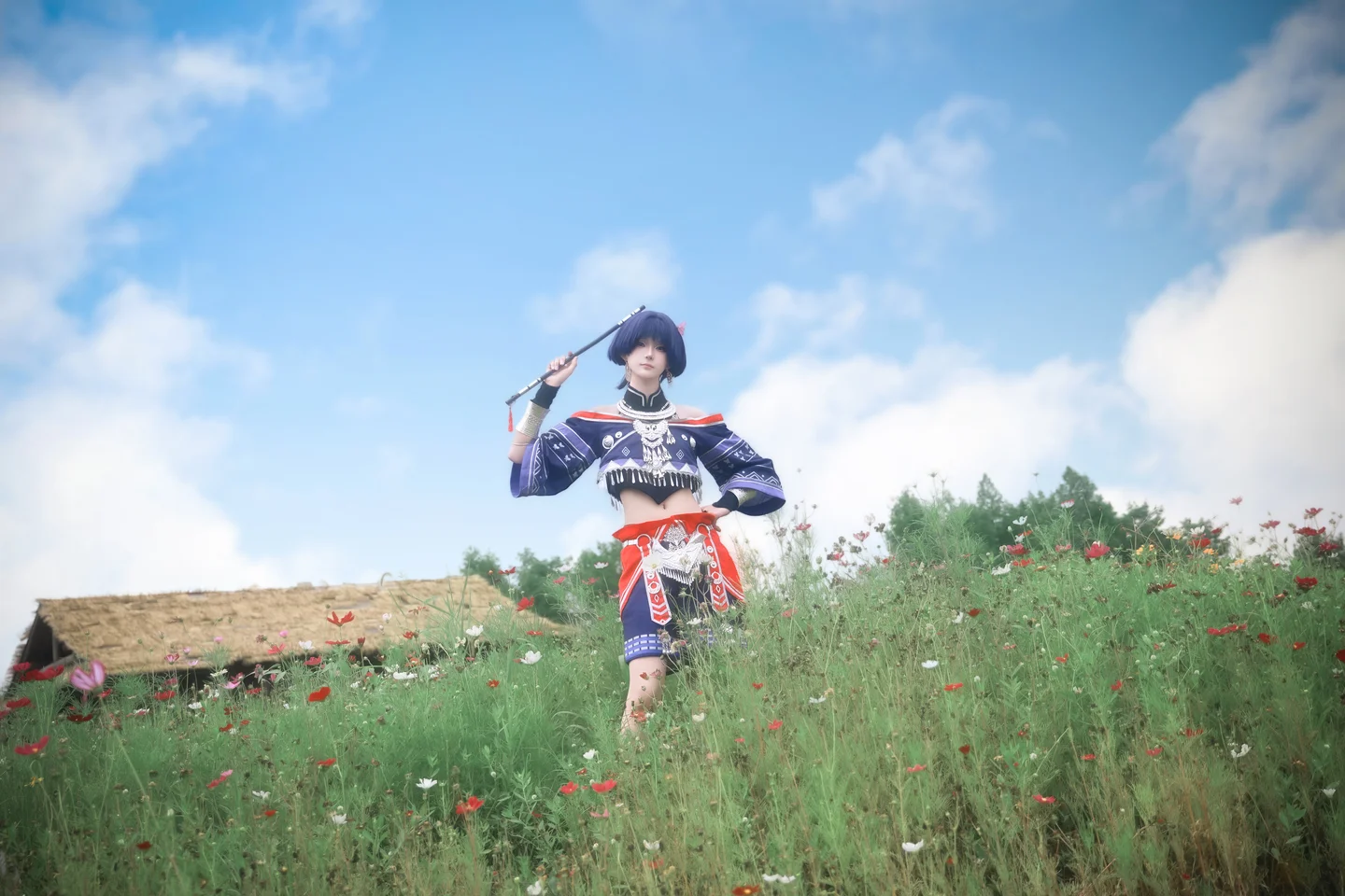 《原神》苗疆散兵cosplay
