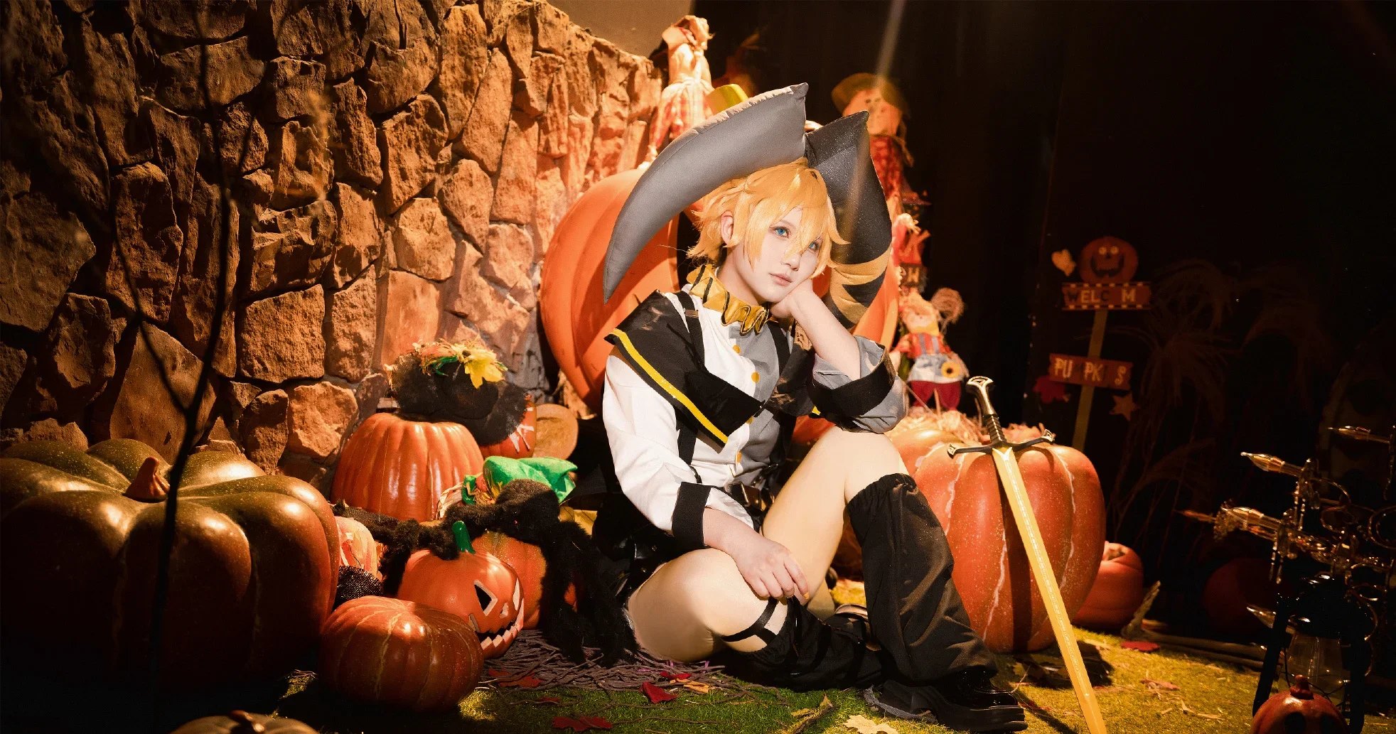 《镜音双子》镜音连cosplay-零次元