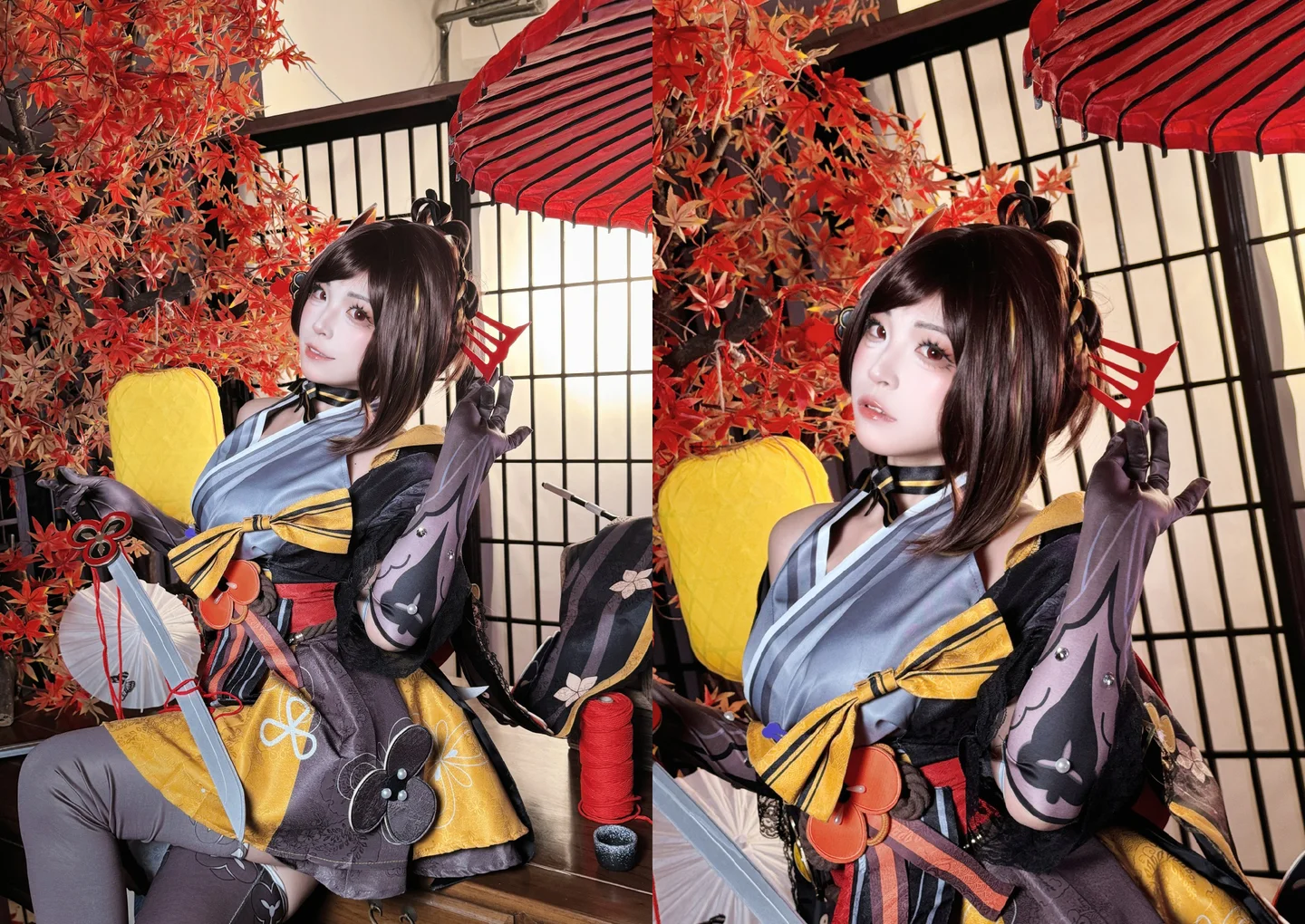 《原神》千织cosplay