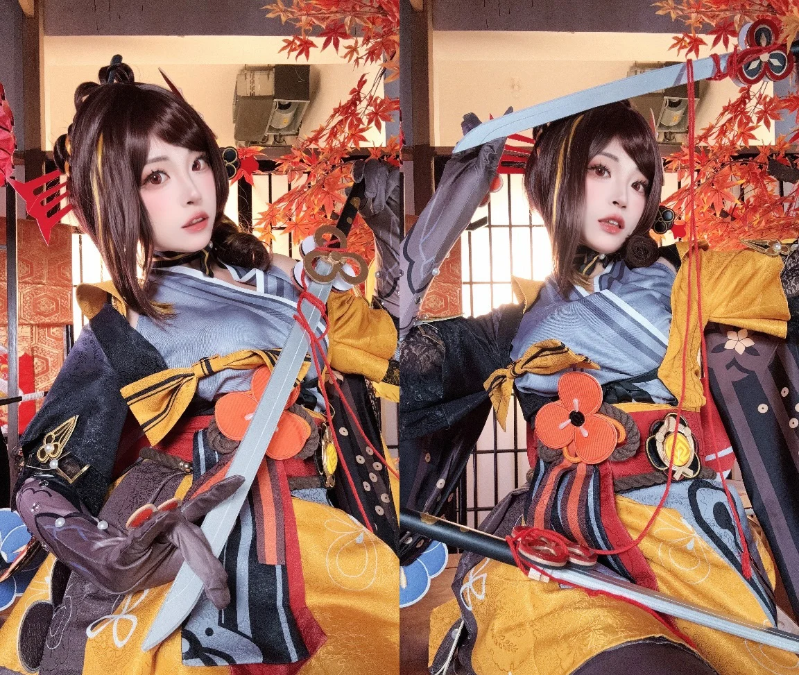 《原神》千织cosplay