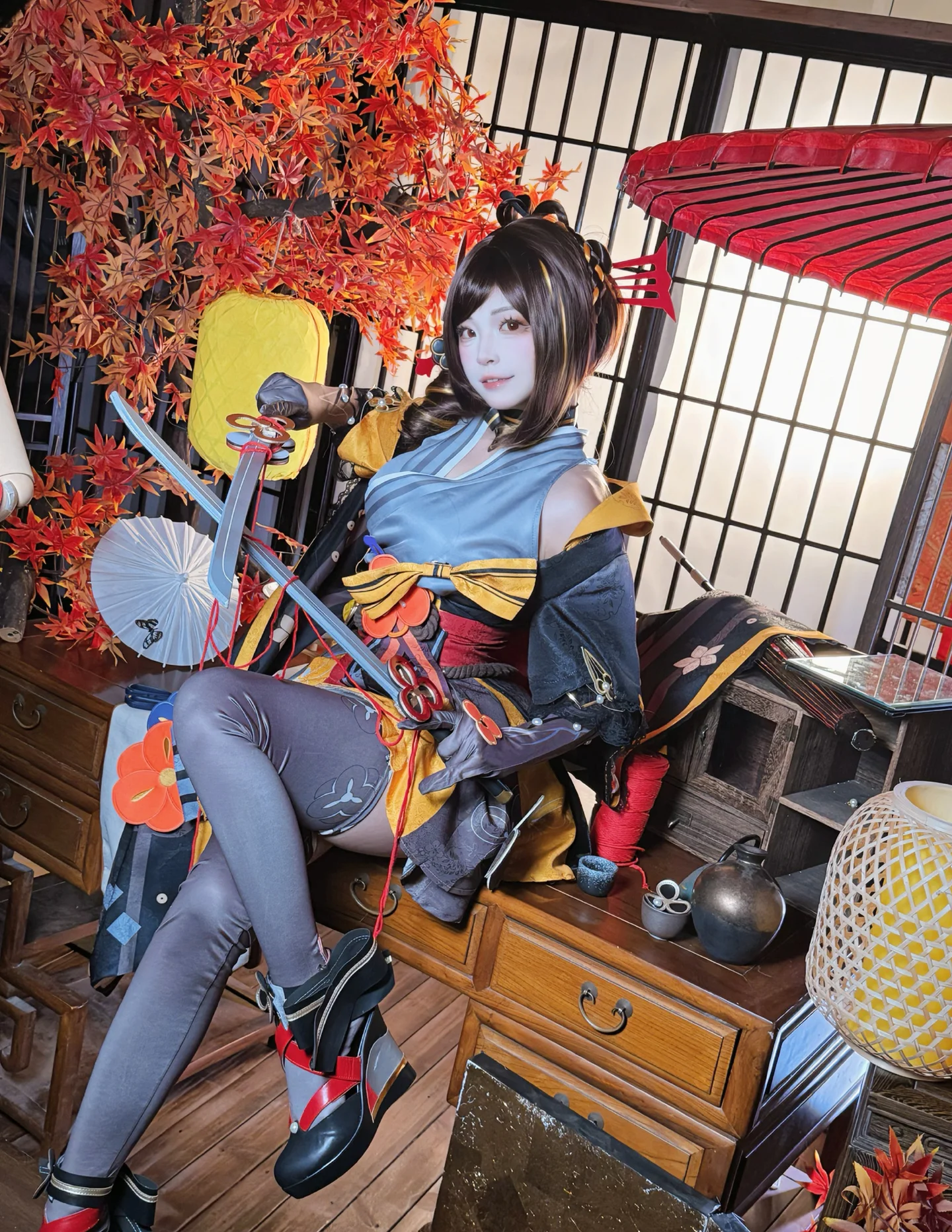 《原神》千织cosplay