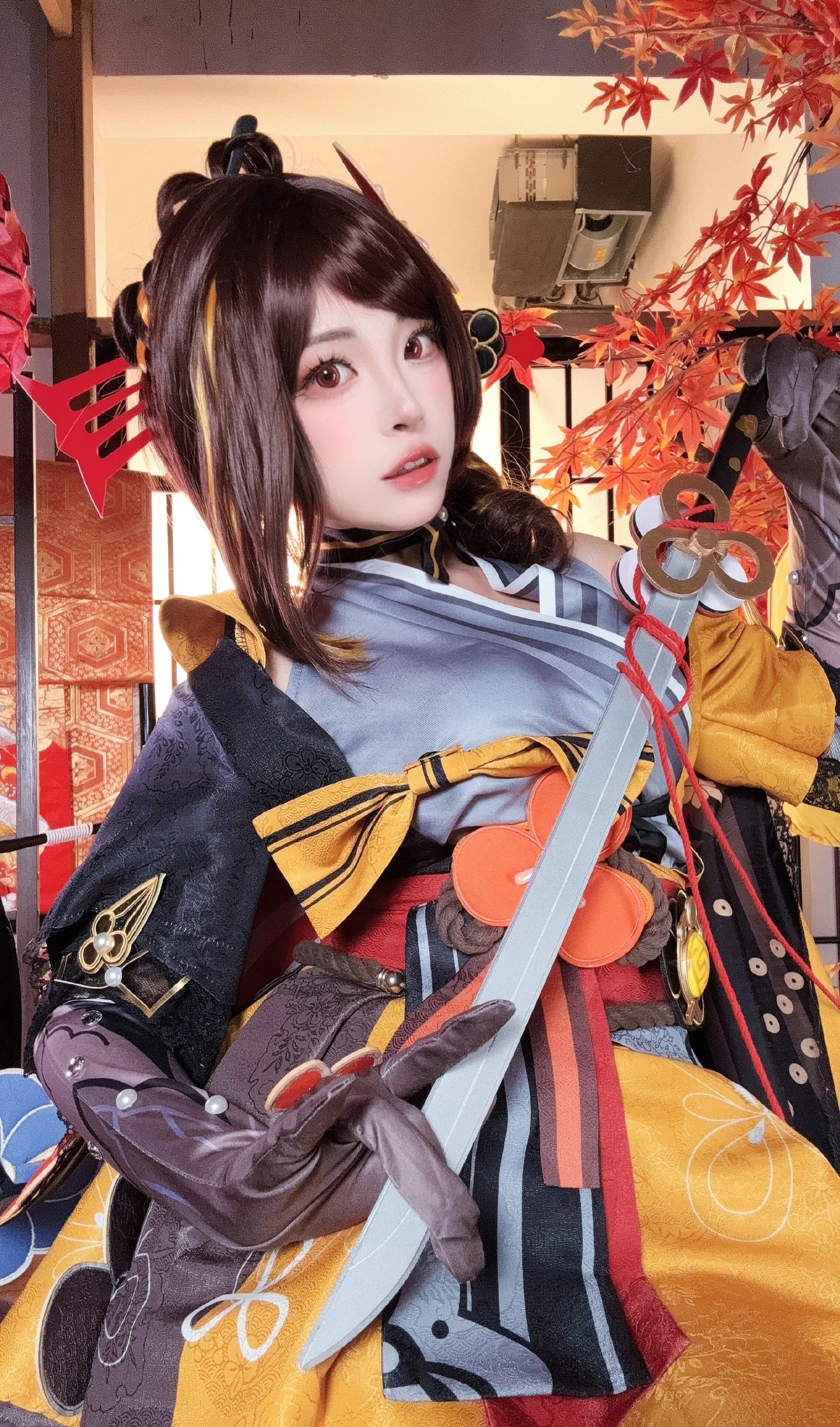《原神》千织cosplay