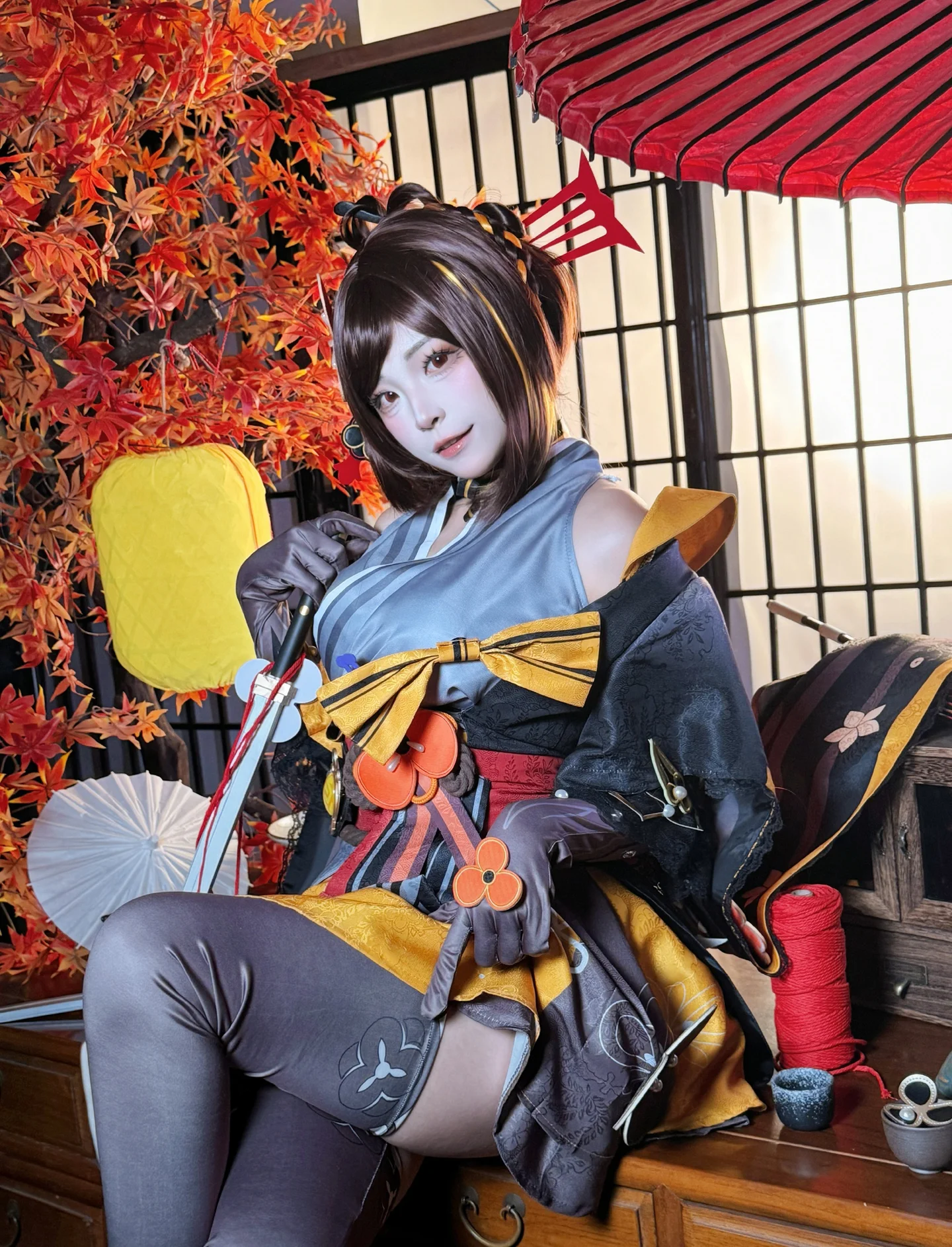 《原神》千织cosplay