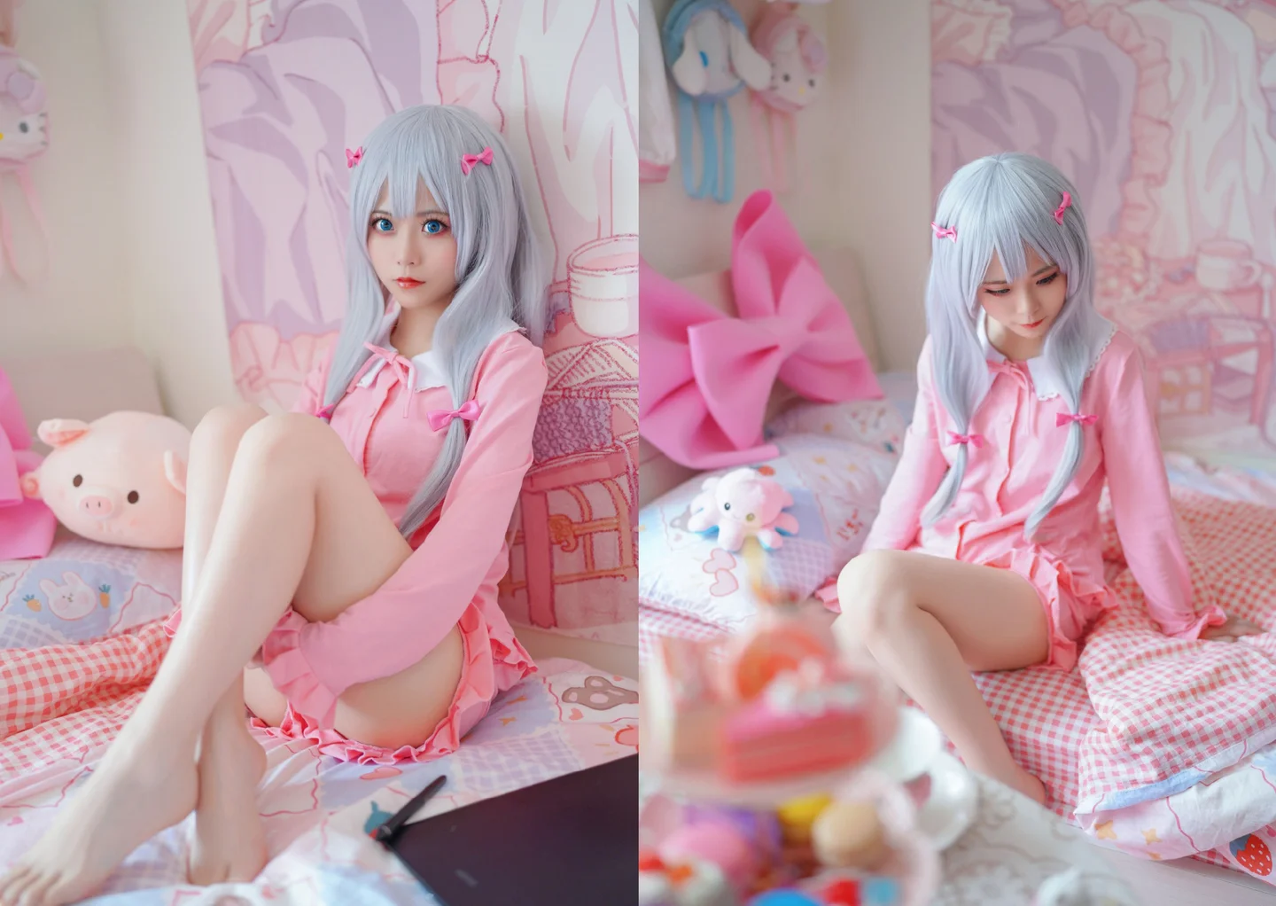 《情色漫画老师》泉纱雾cosplay