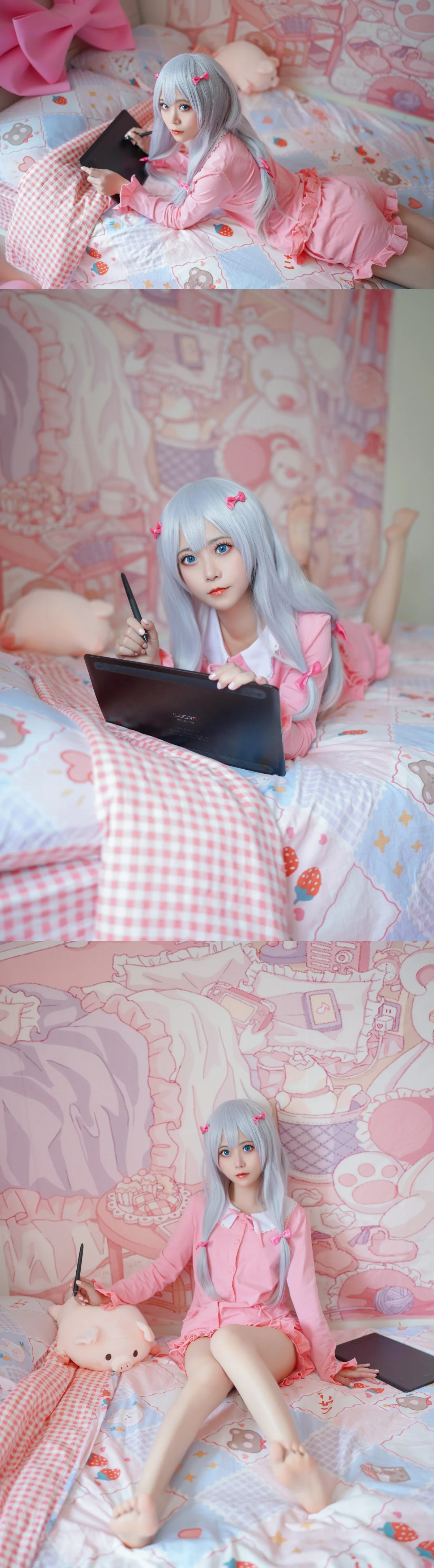 《情色漫画老师》泉纱雾cosplay