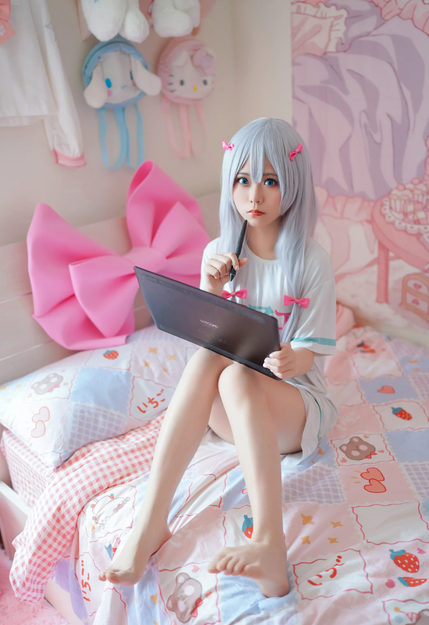 《情色漫画老师》泉纱雾cosplay