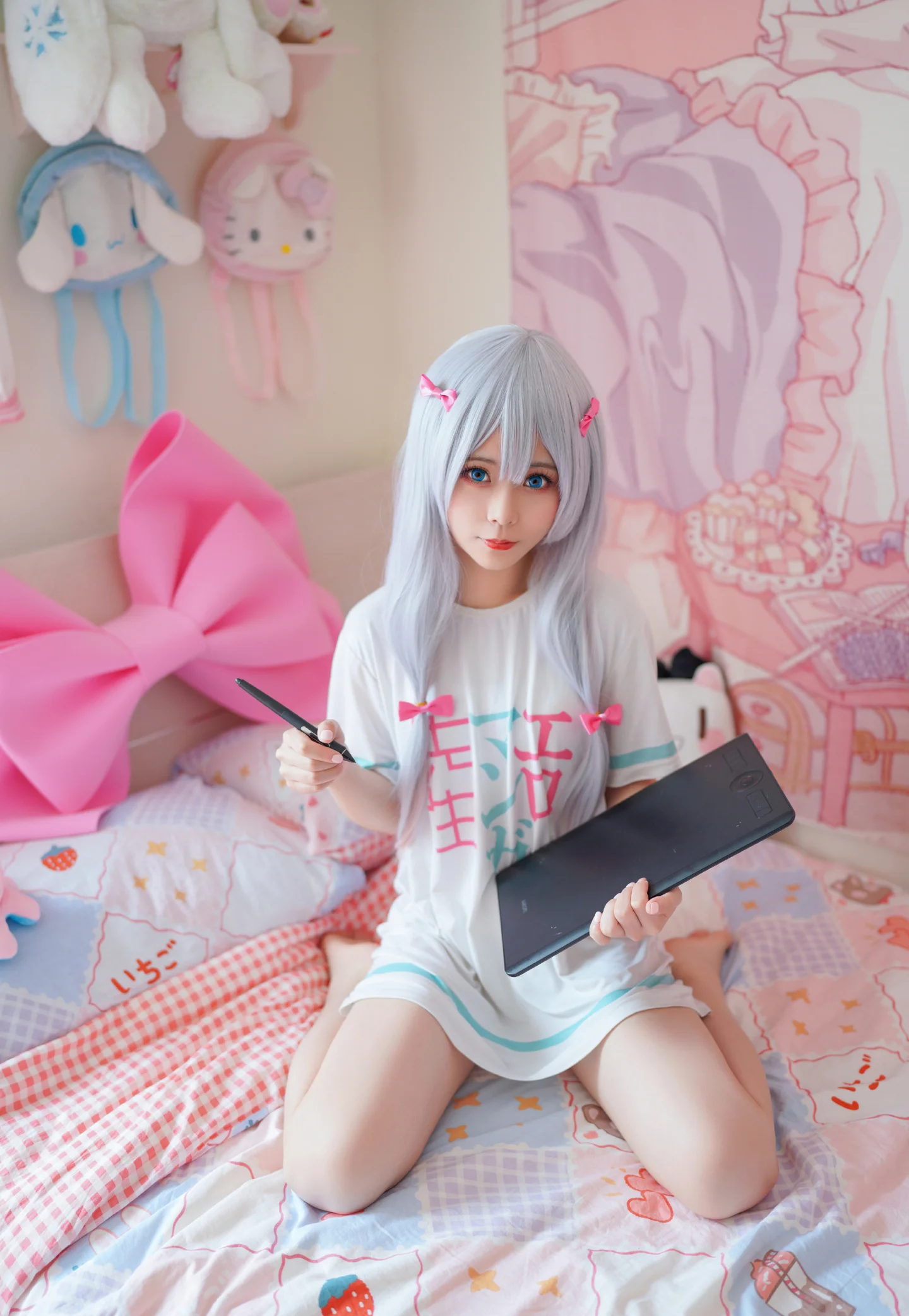 《情色漫画老师》泉纱雾cosplay