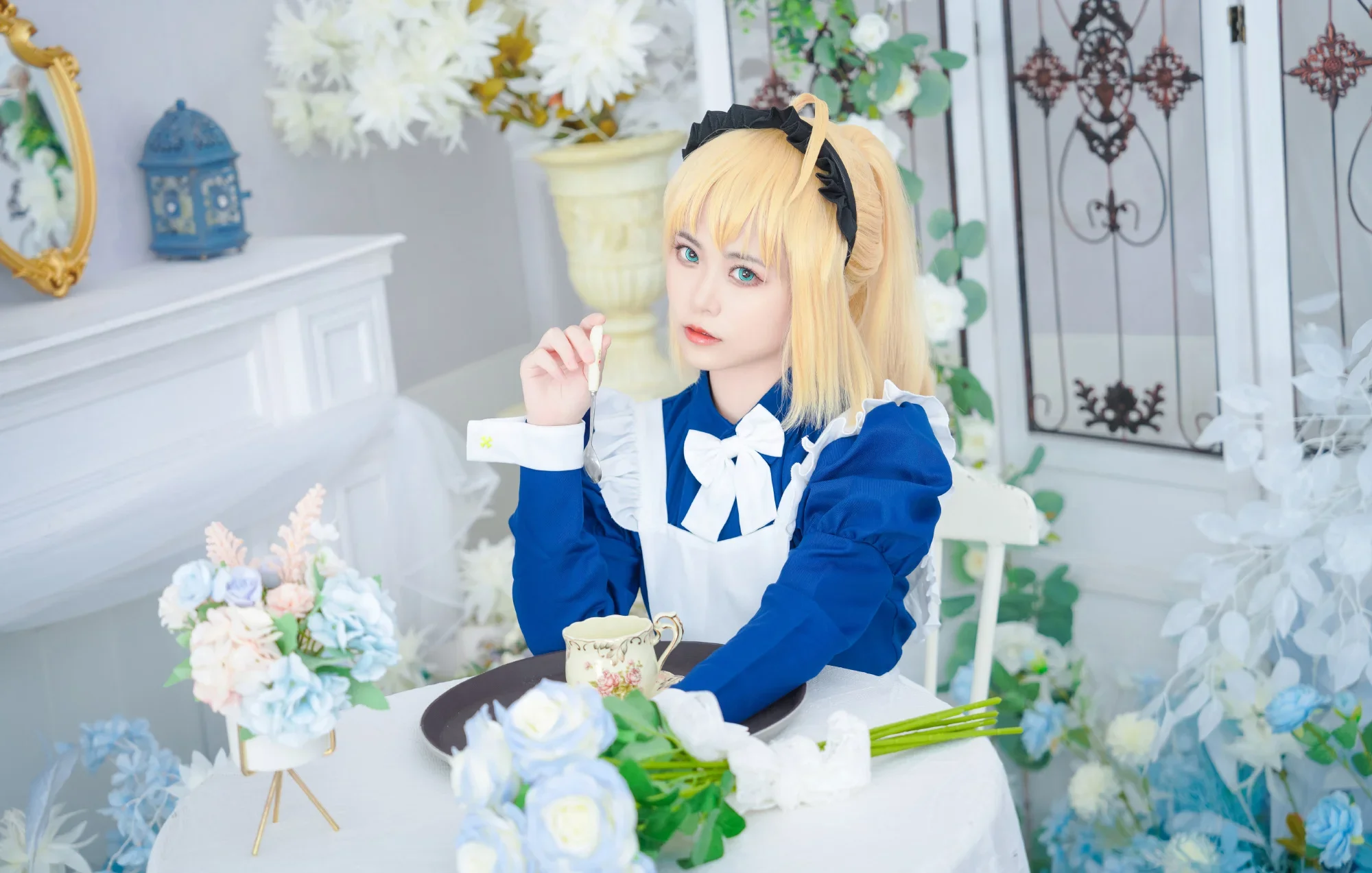 《Fate》X毛 女仆装cosplay-零次元