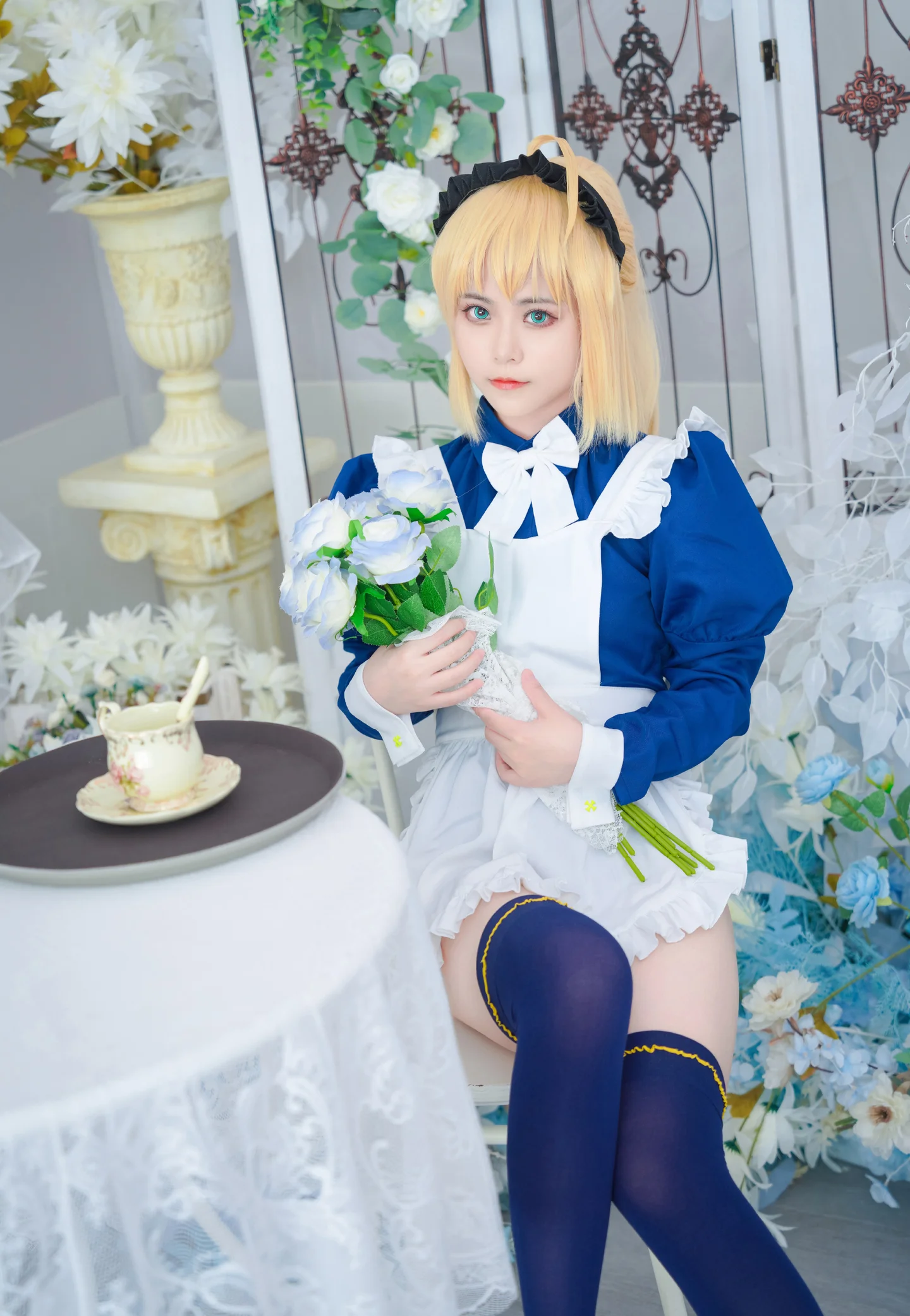 《Fate》X毛 女仆装cosplay