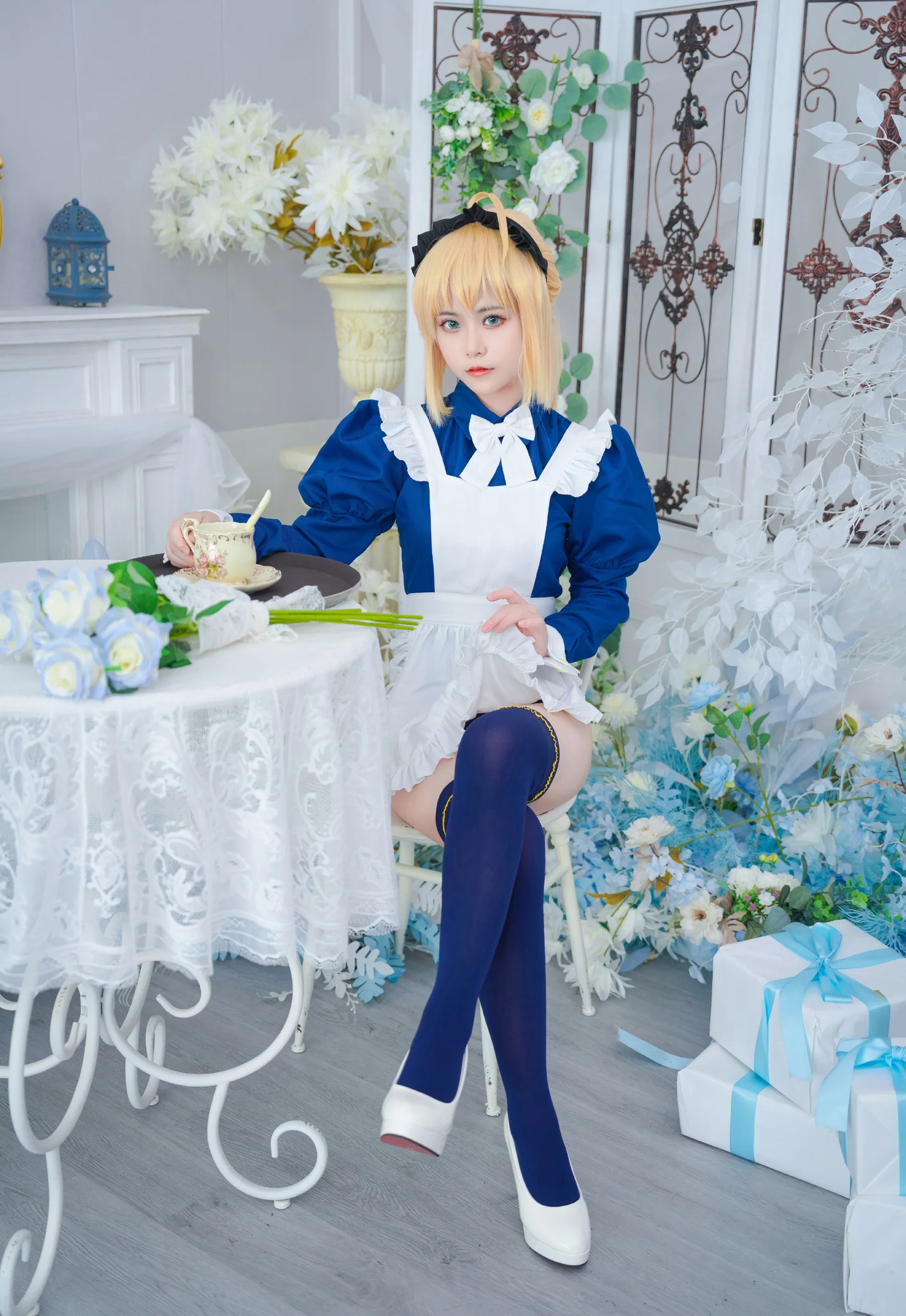 《Fate》X毛 女仆装cosplay