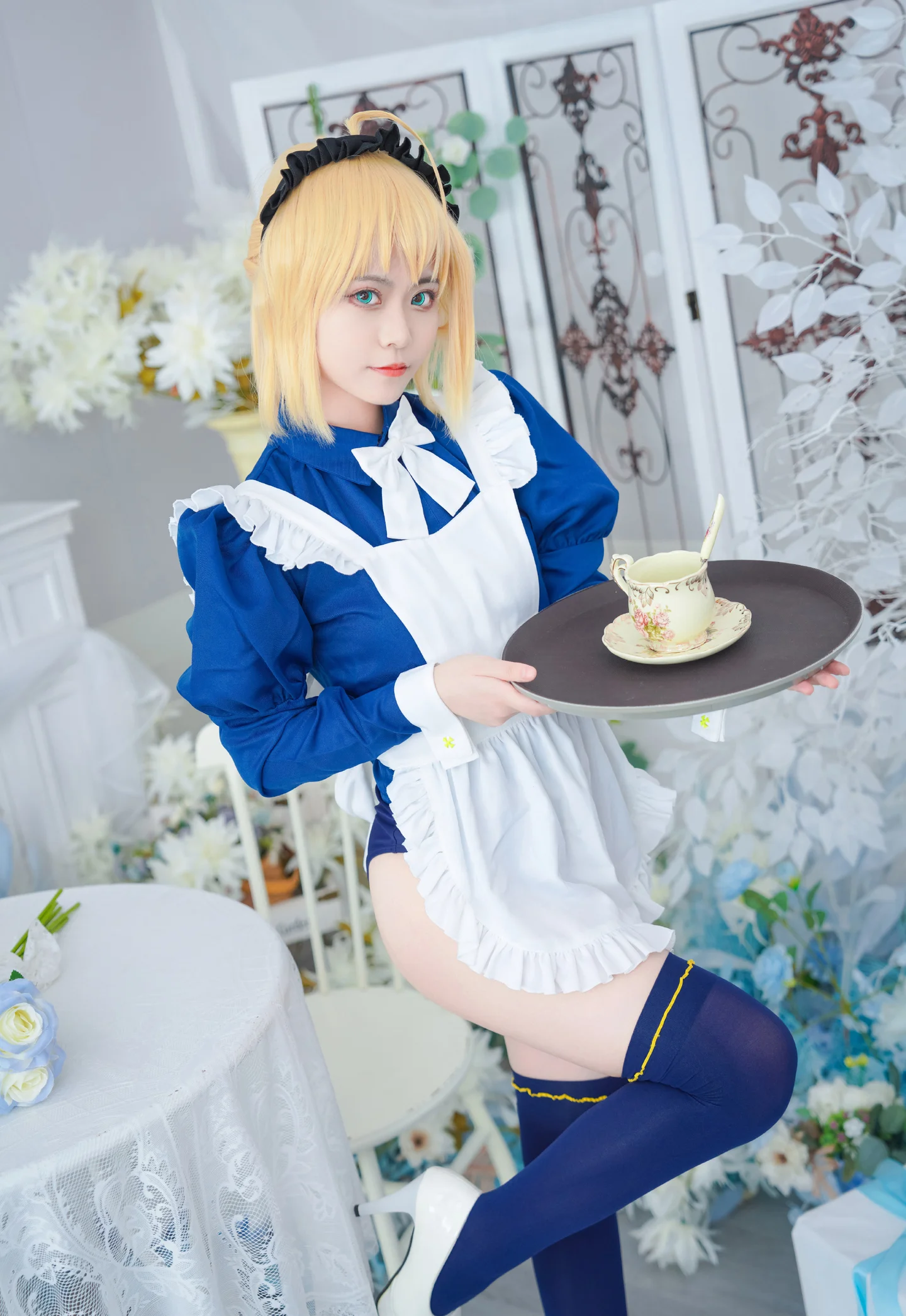《Fate》X毛 女仆装cosplay