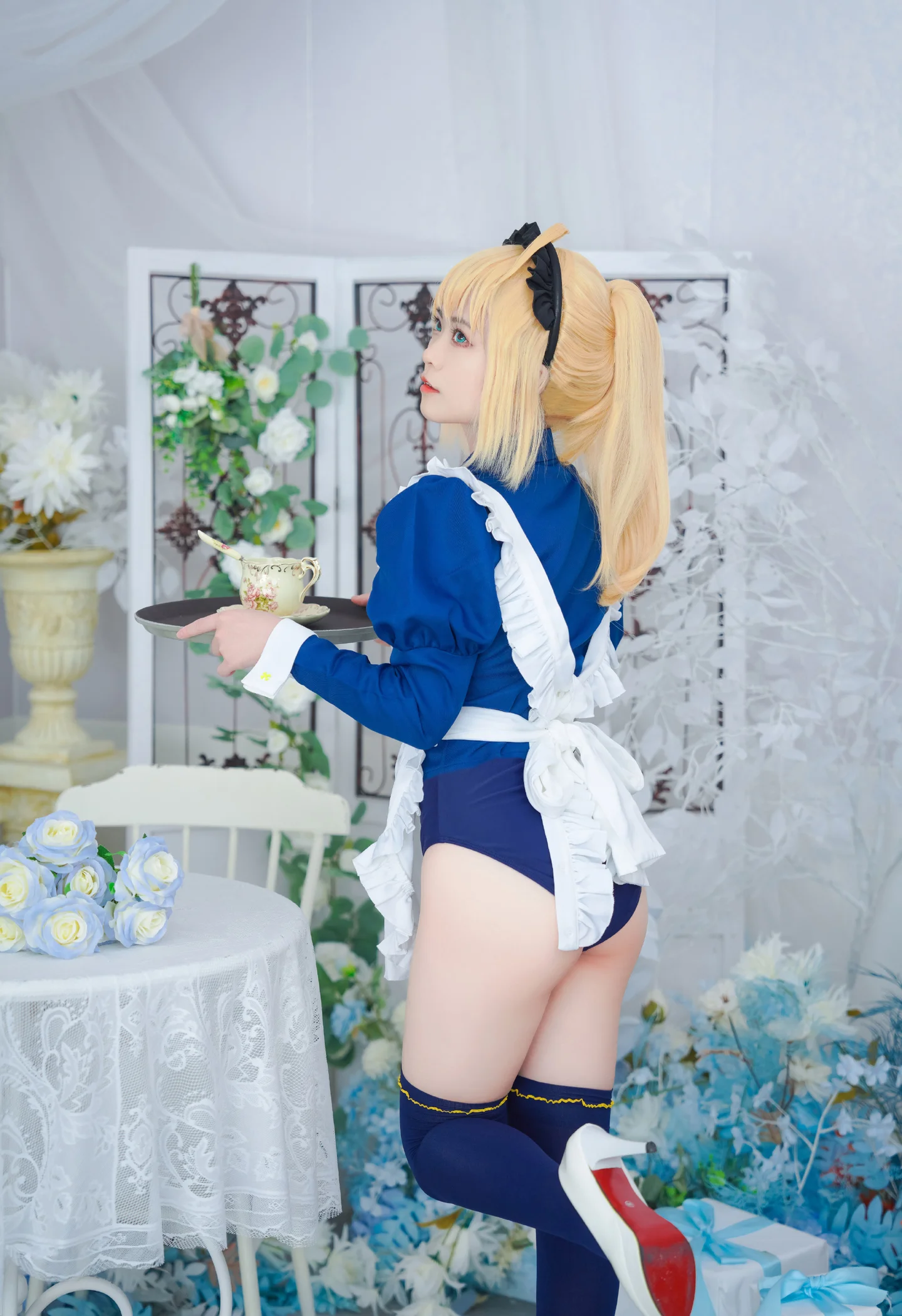 《Fate》X毛 女仆装cosplay