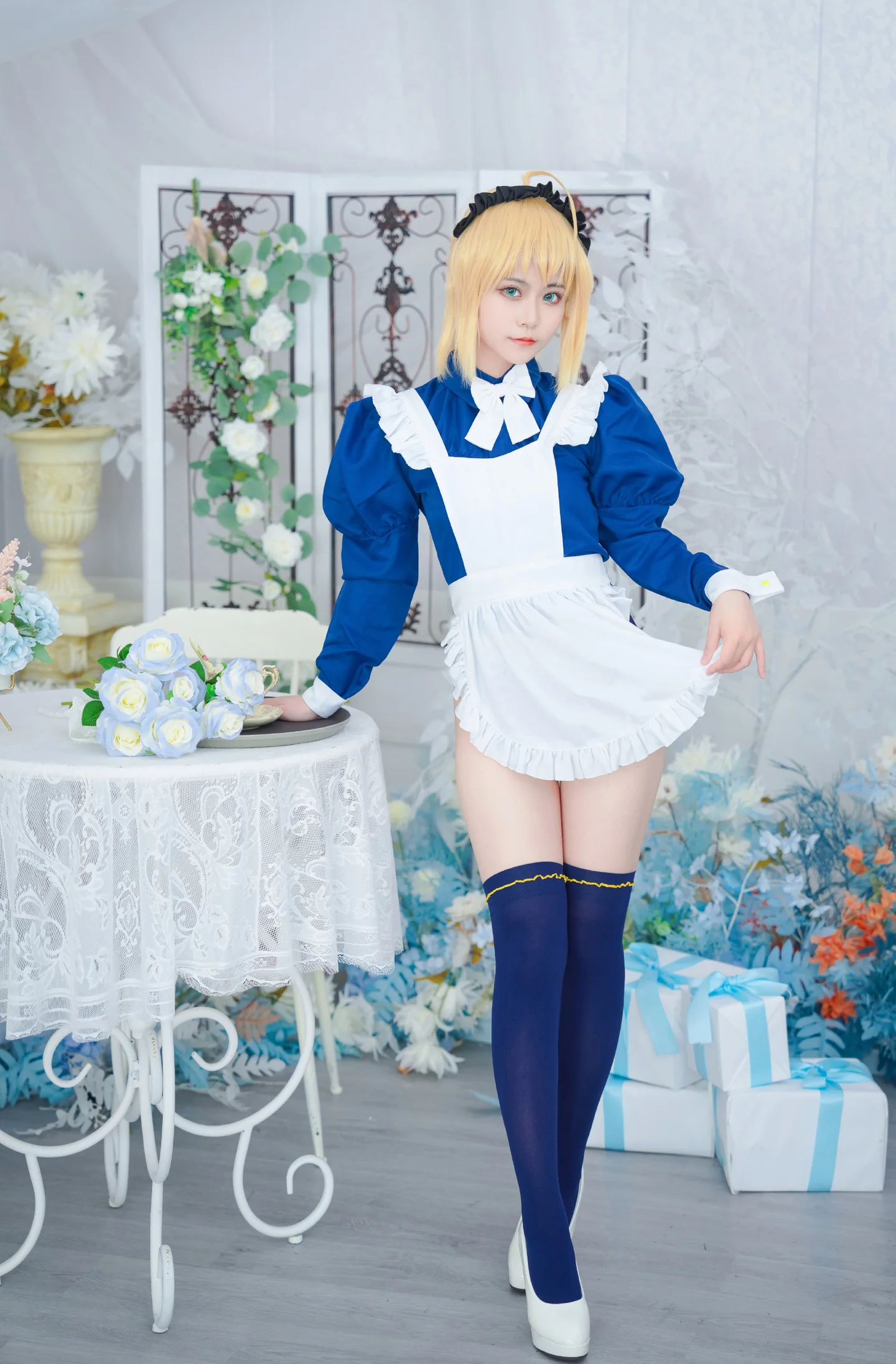 《Fate》X毛 女仆装cosplay