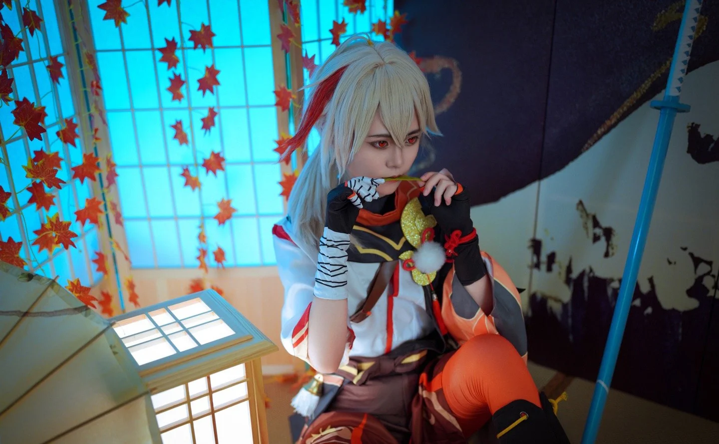 《原神》枫原万叶cosplay